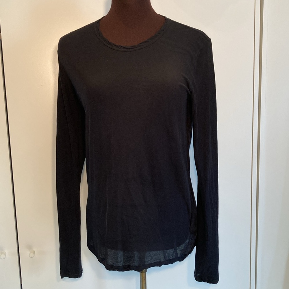 James Perse standard cotton tee long sleeves size 3/L